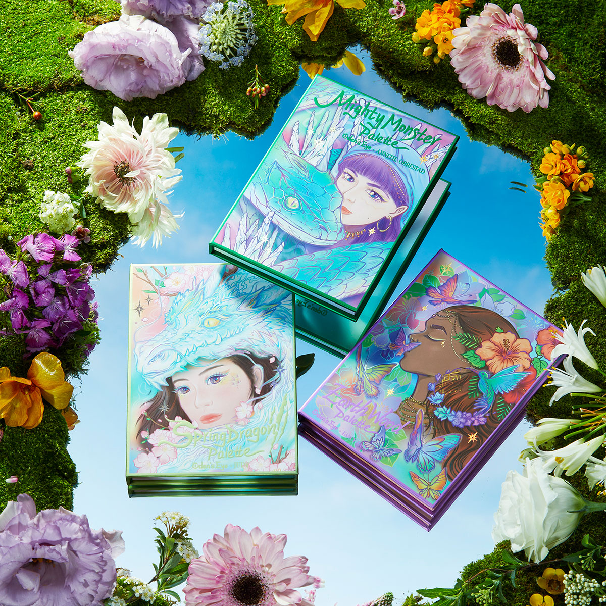 (SOLD OUT!) outlet Oden’s Eye x Makeup.Just.For.Fun’s Flora Story Eyeshadow Palette